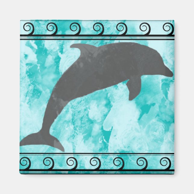 Imán delfín (Frente)