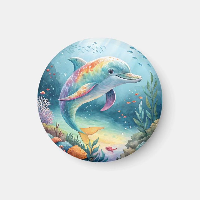 Imán Delfín subacuático (Frente)