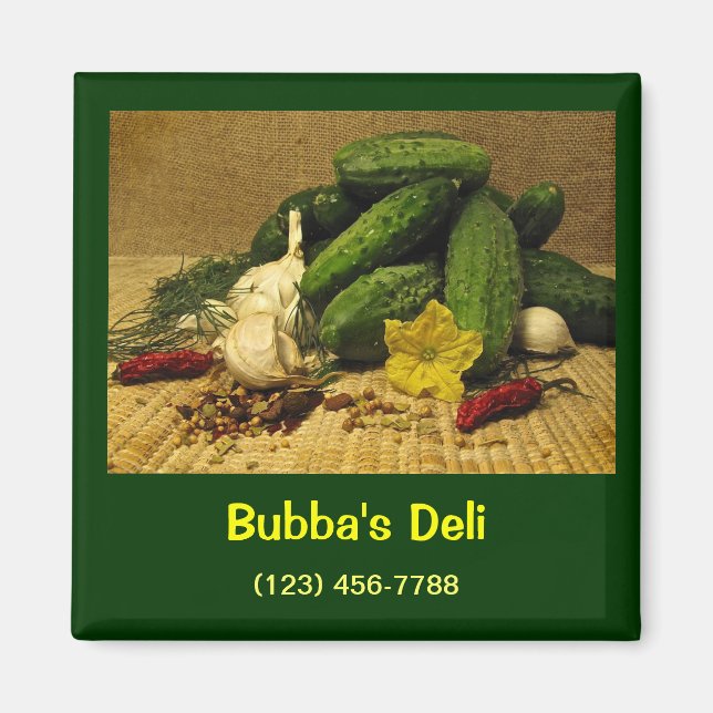 Imán Deli Pickles (Frente)