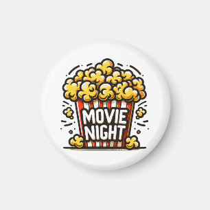 Imán Delicia de Noche de Cine Palomitas Juguetonas