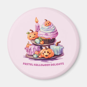 Imán Delicias de Halloween Pastel