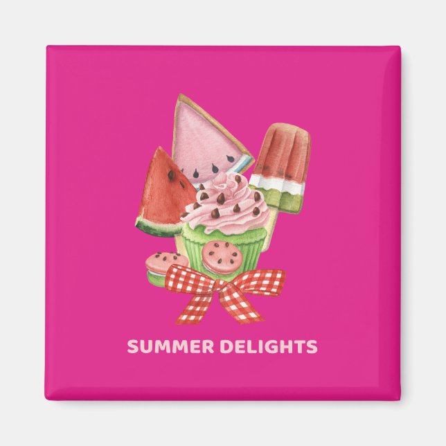 Imán Delicios de verano (Frente)