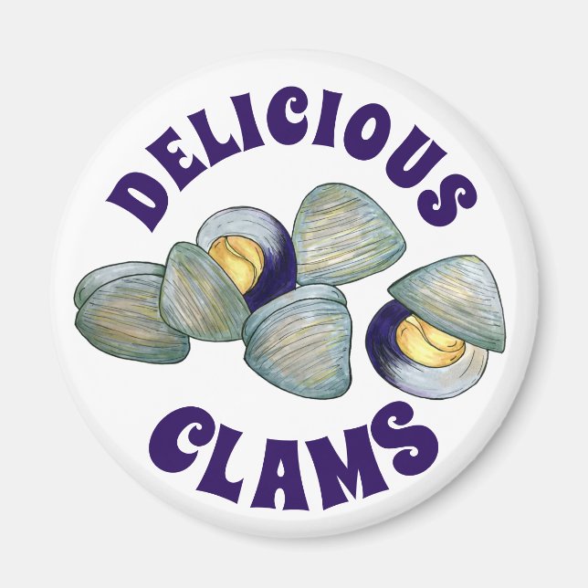 Imán Deliciosa copa de lama al vapor de Nueva Inglaterr (Frente)