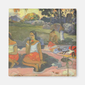Imán Deliciosa somnolencia de Paul Gauguin, arte vintag