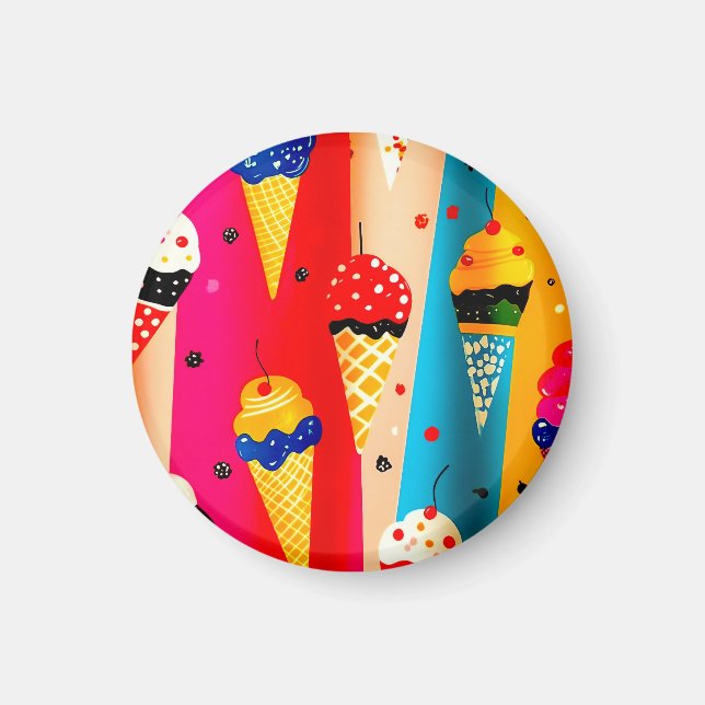 Imán Delicioso Helado (Frente)
