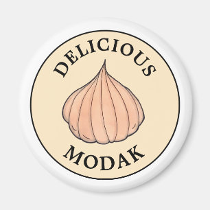 Imán Delicioso Modak Coconut Mithai Indian Sweet