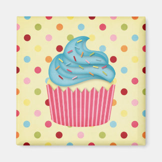 Imán delicioso pastel