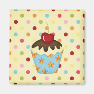 Imán delicioso pastel