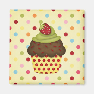 Imán delicioso pastel