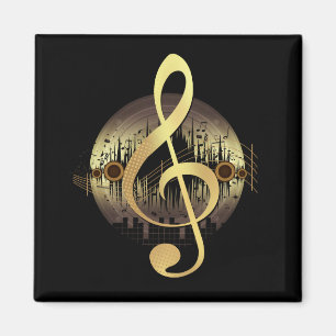 Imán Delightful Tune - Gold