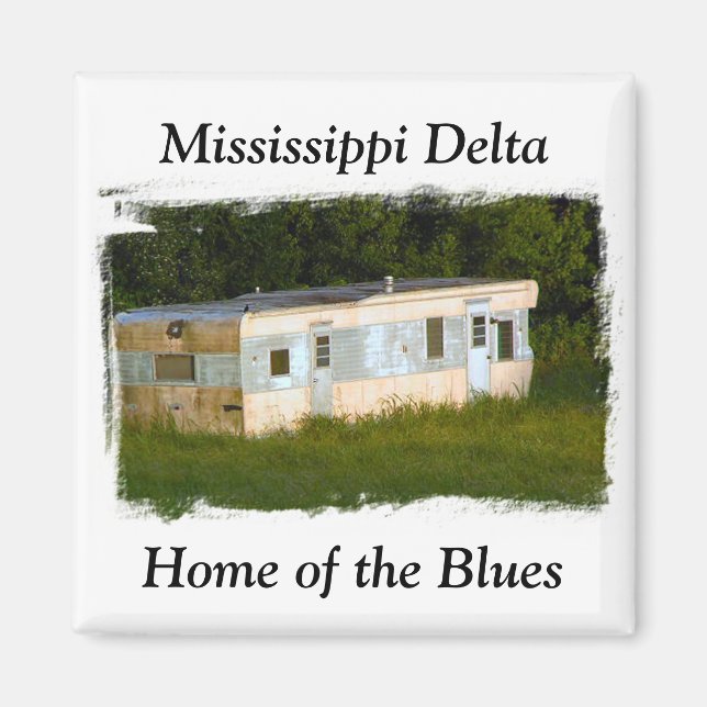 Imán Delta Magnet de Mississippi (Frente)
