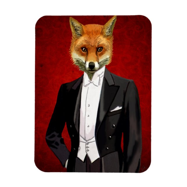 Imán Demanda De La Noche De Fox, Retrato (Vertical)