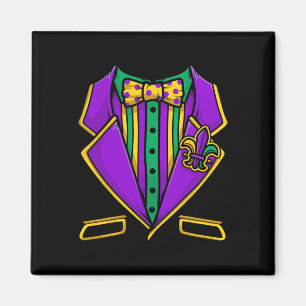Imán Demanda Mardi Gras Tuxedo para New Orleans Disstum