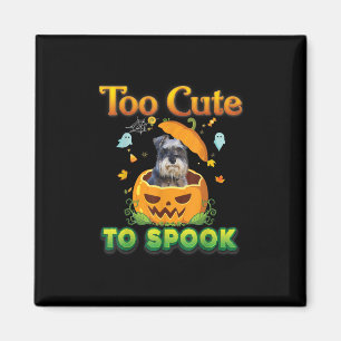 Imán Demasiado lindo para hablar calabaza de perro Schn