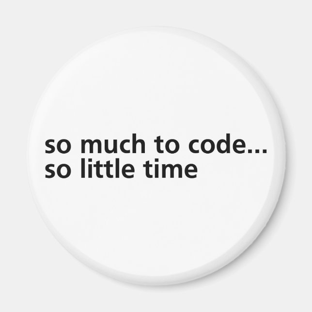 Imán Demasiado Para Codificar... (Frente)