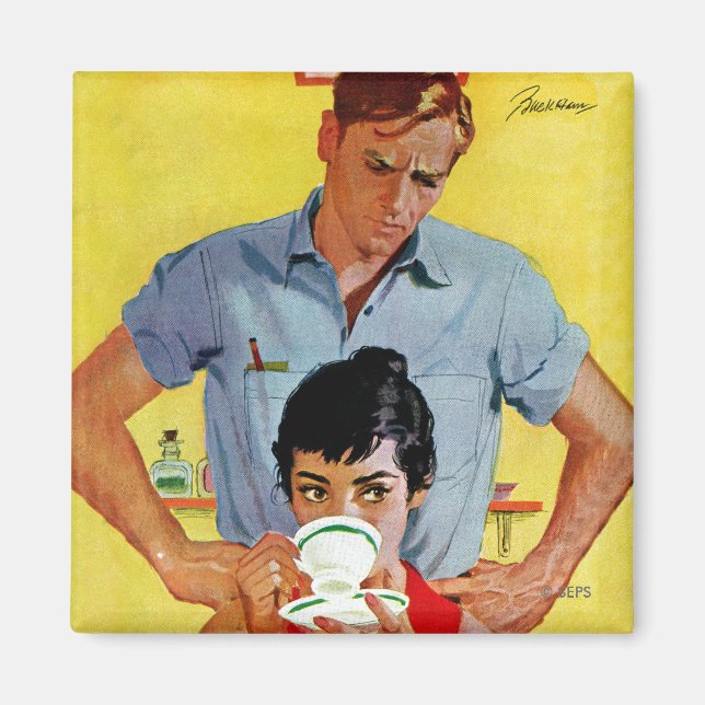 Imán Demasiado tarde para inventarse (Frente)