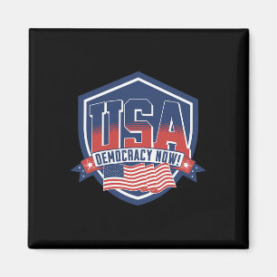 Imán Democracia Ahora Vota Kamala Harris 2024 Demócrata