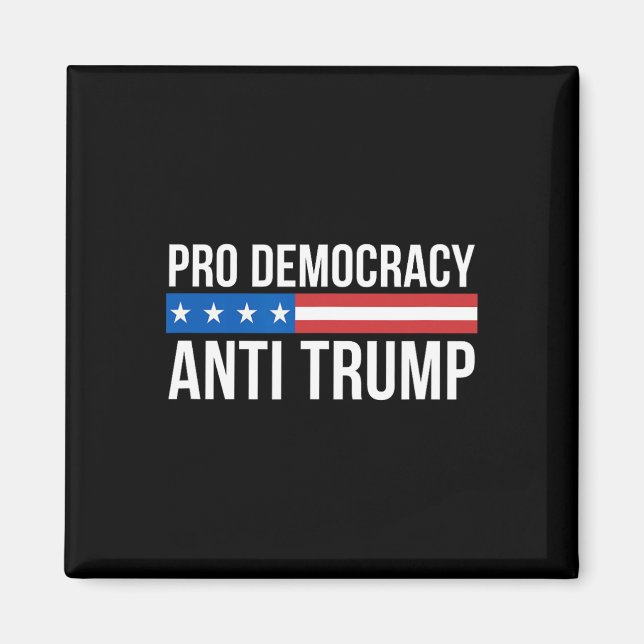 Imán Democracia - Anti Trump - (Frente)