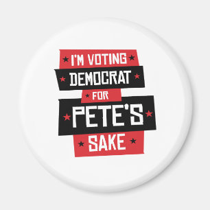 Imán Demócrata de votación para el motivo de Pete