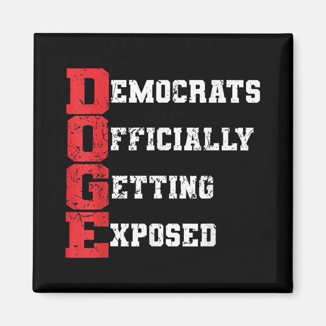 Imán Demócratas de Doge Expuestos Oficialmente _2 (Frente)