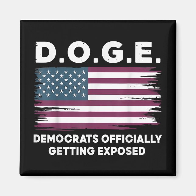Imán Demócratas de Doge Expuestos Oficialmente _3 (Frente)