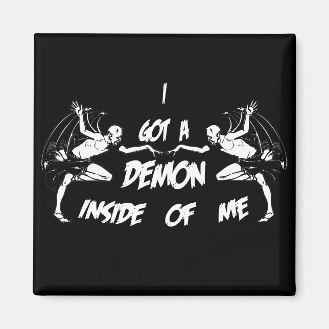 Imán Demon Inside II (Frente)