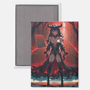 Imán Demonia con Contacto en Encrucijada, Anime Demonio