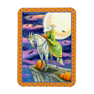 IMÁN DEMONIO DE CABRA, SEGURO FANTASY HALLOWEEN DE PASO