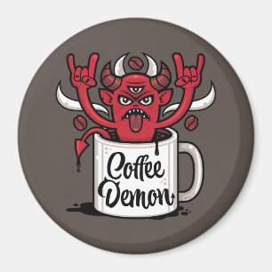 Imán Demonio del Café