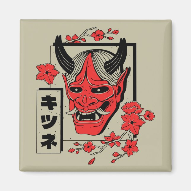 Imán Demonio japonés (Frente)