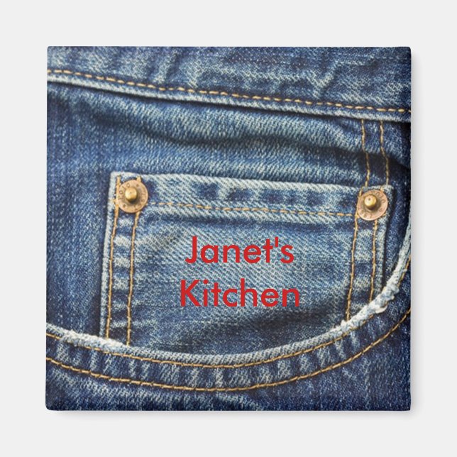 Imán Denim Magnet (Frente)