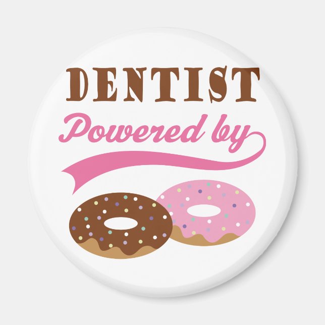 Imán Dentist Funny Gift (Frente)