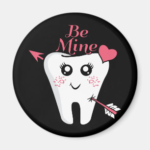 Imán Dentist Valentine - Corazón dental, sé mío