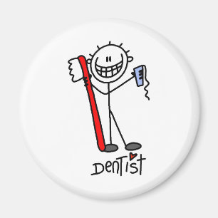 Imán Dentista de la figura del palo