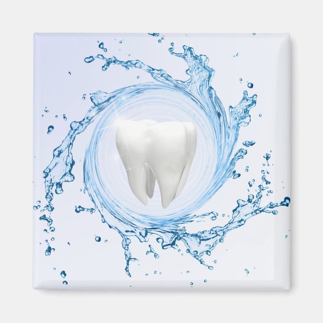 Imán Dentista Dental Tooth Water Profesional (Frente)