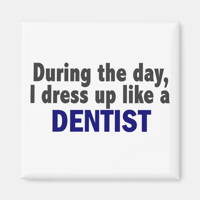 Imán Dentista durante el día (Frente)