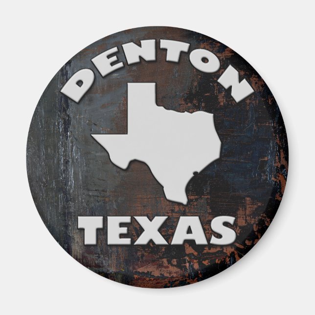 IMÁN DENTON, TEXAS (Frente)