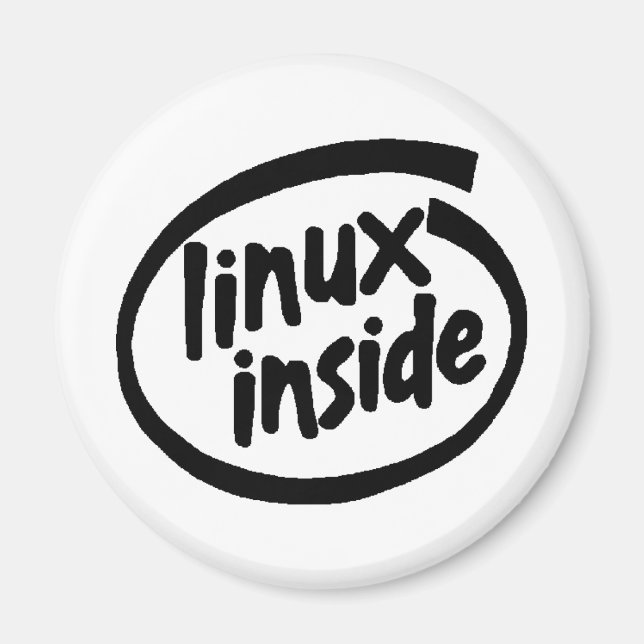Imán Dentro de la serie Linux (Frente)
