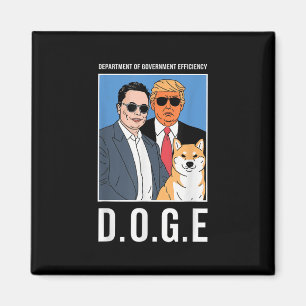 Imán Departamento D.o.g.e De Eficiencia Gubernamental D