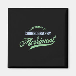 Imán Departamento De Coreografía Y Merrimento De Mujere