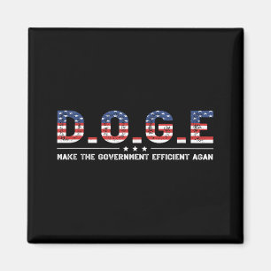 Imán Departamento De Eficiencia Gubernamental D.o.g.e.