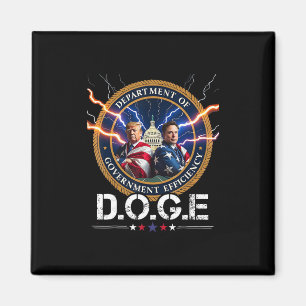 Imán Departamento De Eficiencia Gubernamental Doge Trum