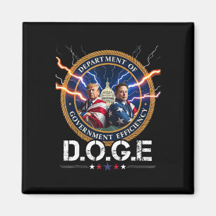 Imán Departamento De Eficiencia Gubernamental Doge Trum