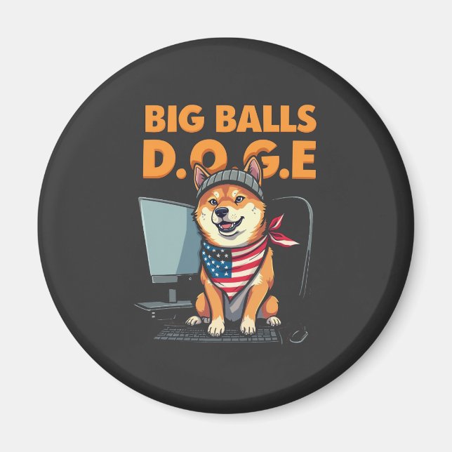 Imán Departamento Doge de Eficiencia del Gobierno (Frente)