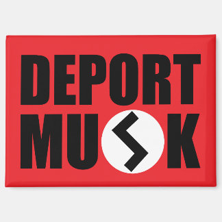 Imán Deport Elon Musk Refridgerator Magnet