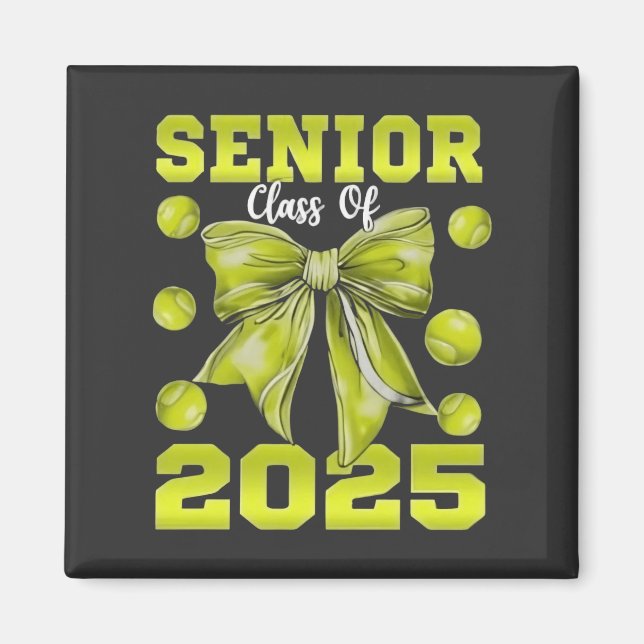 Imán Deporte de graduado senior de Softball 2025 (Frente)