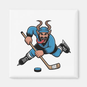 Imán Deporte de hockey sobre hielo en Krampus