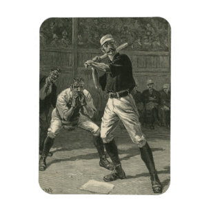 Imán Deportes Antiguos, Jugadores de Béisbol por Thulst