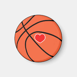 Imán Deportes de amor Baloncesto