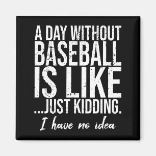 Imán Deportes de béisbol lindos